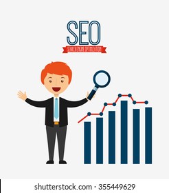 search engine optimization design, vector illustration eps10 graphic 