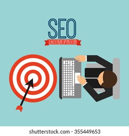search engine optimization design, vector illustration eps10 graphic 