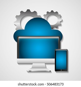search engine optimization flat icons vector illustration design