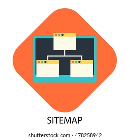 Search Engine Optimization icon, e-commerce icon, Web marketing icon 