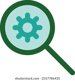 Search engine optimization icon illustrating techniques for boosting online visibility and enhancing website rankings. Perfect for visuals on digital marketing strategies and keyword optimization.