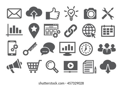 Search Engine Optimization icons