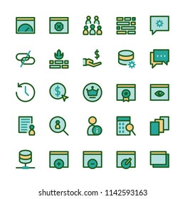 Search Engine Optimization icons in for any purposes. Perfect for website mobile app presentation and any other projects. Suitable for any user interface and user experience.