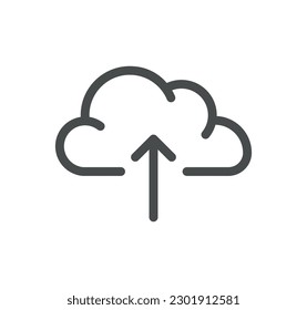 Search engine optimization related icon outline and linear vector.