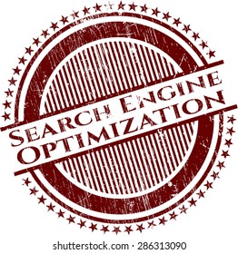 Search Engine Optimization rubber stamp