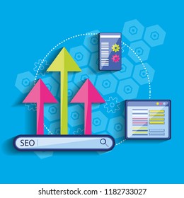 search engine optimization set icons