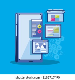 search engine optimization with smartphone