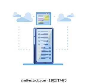 search engine optimization with smartphone