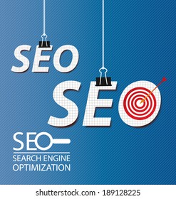 search engine optimization. vector Illustration.