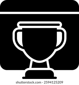 Search Engine Ranking Icon for SEO Performance and Website Visibility