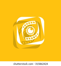 Search engine service vector logo design template. Investigation concept icon. Detective, Audit idea.