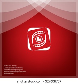 Search engine service vector logo design template. Investigation concept icon. Detective, Audit idea.