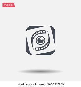 Search engine service vector logo design template. Investigation concept icon. Detective, Audit idea.