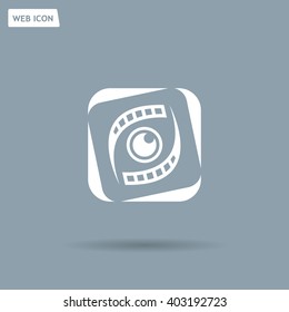 Search engine service vector logo design template. Investigation concept icon. Detective, Audit idea.