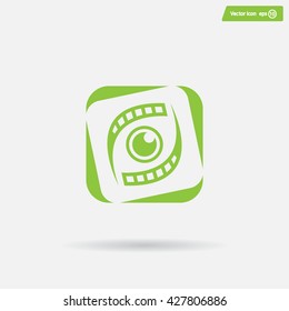 Search engine service vector logo design template. Investigation concept icon. Detective, Audit idea.