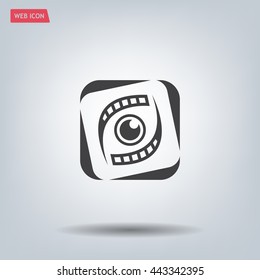 Search engine service vector logo design template. Investigation concept icon. Detective, Audit idea.