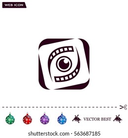 Search engine service vector logo design template. Investigation concept icon. Detective, Audit idea.