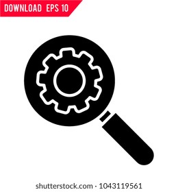 Search engine vector icon