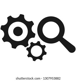 Search engine vector icon