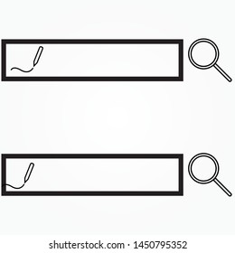 Search Engine Vector Icon design