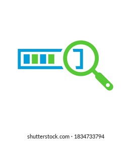 search engine vector icon design template