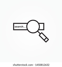 Search Engine Vector single Icon