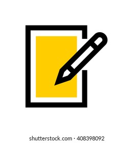 Search enginee optimization copy writing line icon. Pixel perfect fully editable vector icon suitable for websites, info graphics and print media.