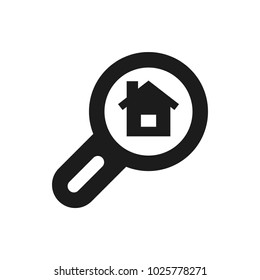 search estate vector icon