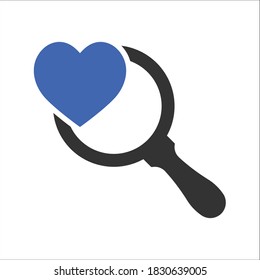 Suchfavorit-Symbol, Vektorgrafik