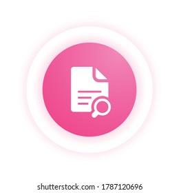 Archivo de búsqueda - botón Icono de aplicación