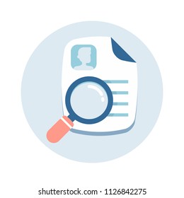 Search File Vector Icon