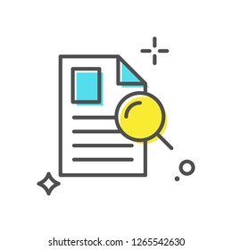 Search File Vector Icon