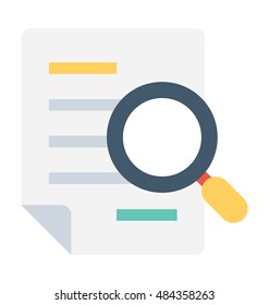 Search File Vector Icon