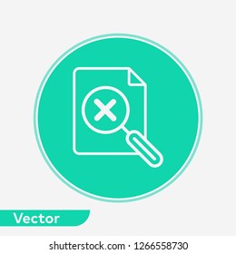 Search file vector icon sign symbol