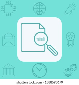 Search file vector icon sign symbol