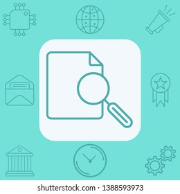 Search file vector icon sign symbol