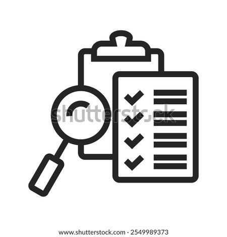 search files, find documents vector icon