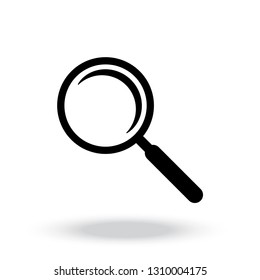 Search find icon vector