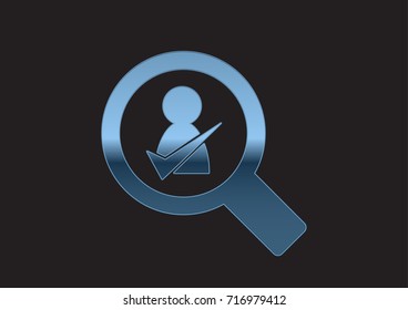 Search /find right candidate or people sign - for HR use in term of job post to hire talent acquisition or recruitment / hiring 