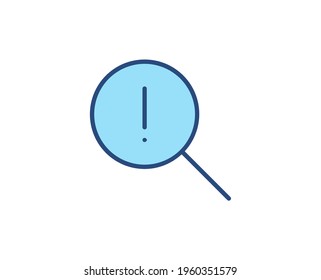 Search flat icon. Thin line signs for design logo, visit card, etc. Single high-quality outline symbol for web design or mobile app. Marketing outline pictogram.