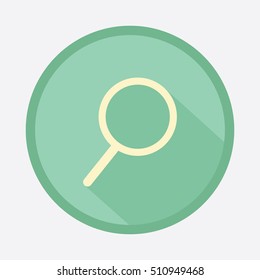 Search flat Icon vector