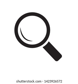 search flat icon vector illustration 