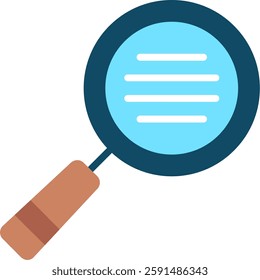 Search Flat Illustration Vector Design