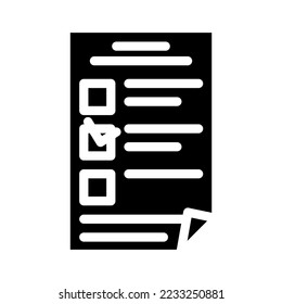 search folder glyph icon vector. search folder sign. isolated symbol illustration