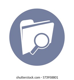 Search Folder. Icon.