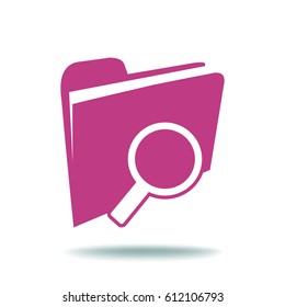 Search Folder. Icon.