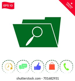 Search folder icon