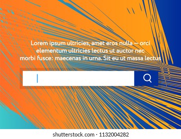 Search form. Liquid colors and form abstract background. Vector Illustration UI UX Design) with Text Box and Subscribe Button Template