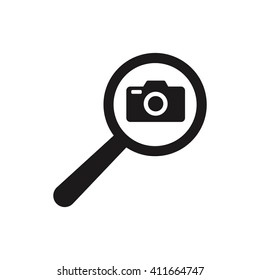 search foto camera vector icon