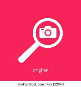 search foto camera vector icon